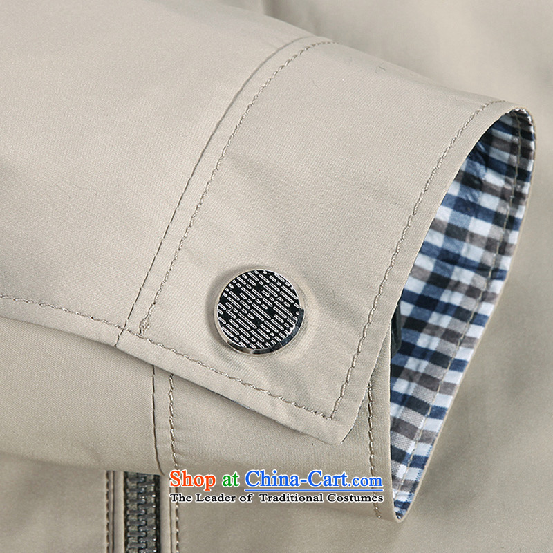2014 Fall/Winter Collections new federal core Chai Lang business and leisure collar jacket 101501 khaki dark blue- L, Federal Health Chai.... Core Online Shopping