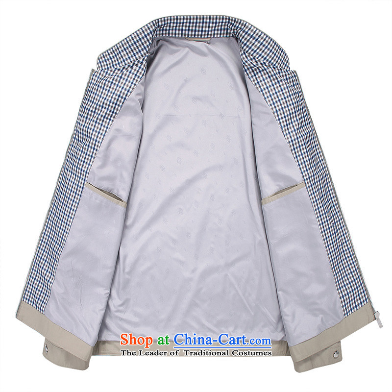 2014 Fall/Winter Collections new federal core Chai Lang business and leisure collar jacket 101501 khaki dark blue- L, Federal Health Chai.... Core Online Shopping