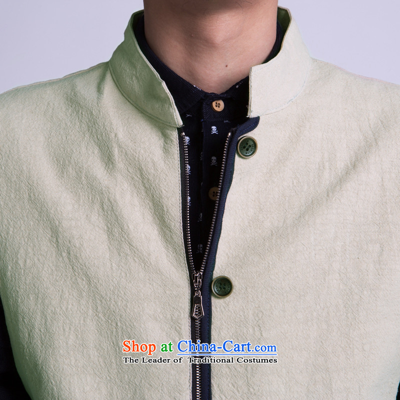 【 WOLFLAG Health 2015 spring of leisure as Korean fashion Sau San collar jacket Tang Jacket Card XL(175),WOLFLAG AB-5320H men and its shopping on the Internet has been pressed.