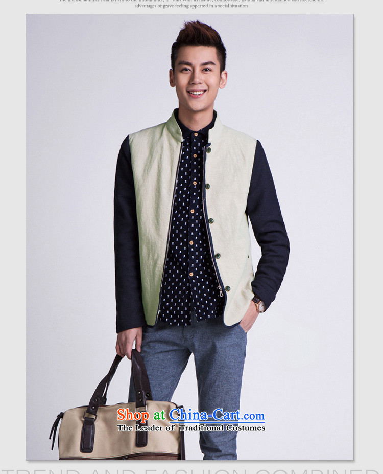 【 WOLFLAG Health 2015 spring of leisure as Korean fashion Sau San collar jacket Tang Jacket Card XL(175) AB-5320H men and their pictures, prices, brand platters! The elections are supplied in the national character of distribution, so action, buy now enjoy more preferential! As soon as possible.