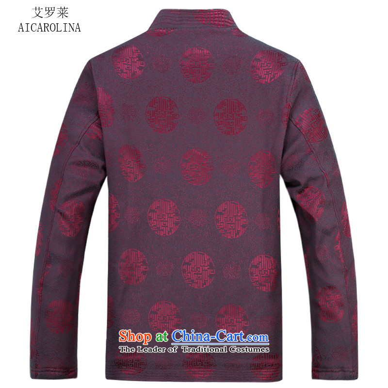 Hiv Rollet men Tang dynasty autumn and winter new liberal version leisure long-sleeved cotton Tang Dynasty Package Male Red Kit XL, HIV (AICAROLINA ROLLET) , , , shopping on the Internet