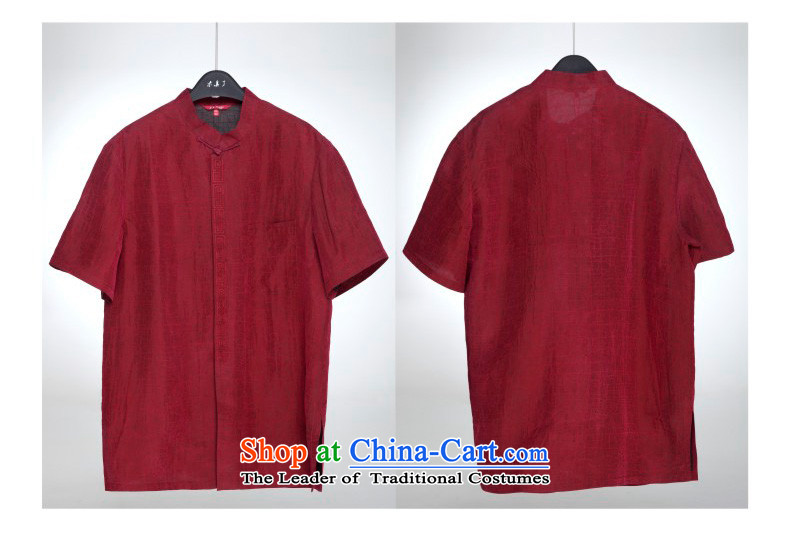 Wood of 2015 Summer really new and old age are Tang blouses silk-men father load 116.1 04 deep red M picture, prices, brand platters! The elections are supplied in the national character of distribution, so action, buy now enjoy more preferential! As soon as possible.