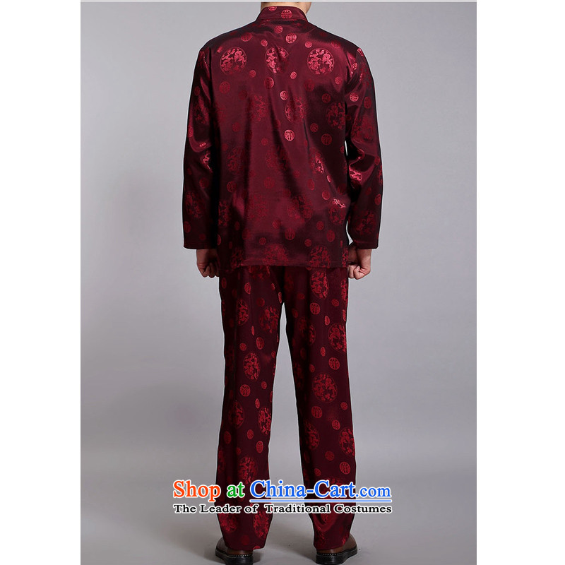 The Rafael Hui Kai earned popularity in spring and autumn 2015 New Tang dynasty in long-sleeved older men Tang dynasty jacquard round lung Chinese men and Tang dynasty D219 190/ White Kit, Dili Mr Rafael Hui Kai , , , shopping on the Internet
