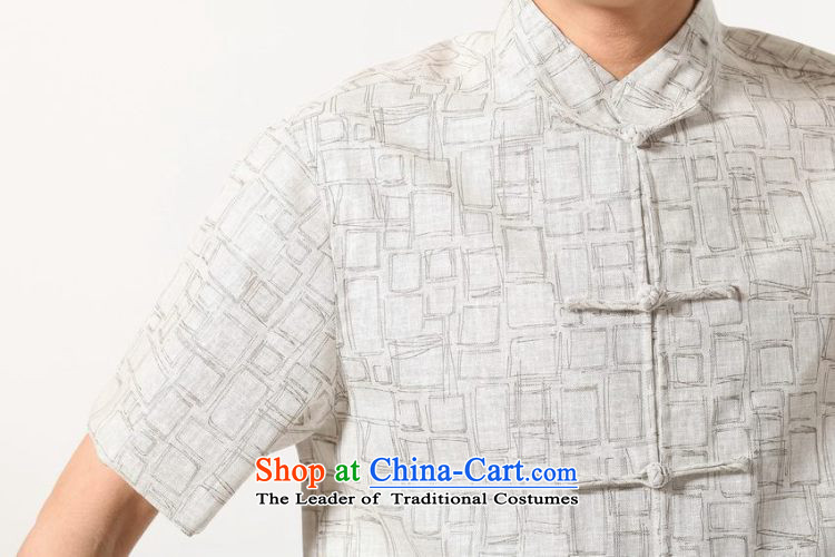 158 Jing in Tang Dynasty older men and summer cotton linen collar Tang dynasty China wind men short-sleeved larger men N0054 White M recommendations 100-120 catties) Picture, prices, brand platters! The elections are supplied in the national character of distribution, so action, buy now enjoy more preferential! As soon as possible.