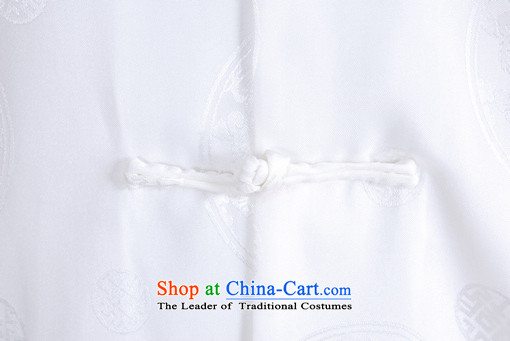 158 Jing in Tang Dynasty older men and summer collar Tang dynasty China wind men short-sleeved larger men M0015 White M recommendations 100-120 catties) Picture, prices, brand platters! The elections are supplied in the national character of distribution, so action, buy now enjoy more preferential! As soon as possible.
