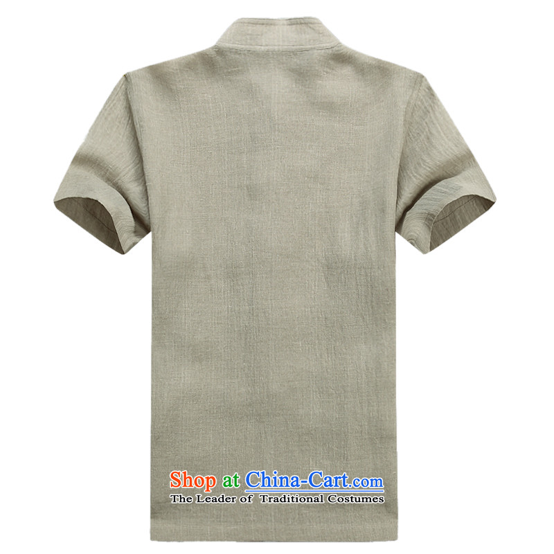 Upscale anti-wrinkle Taegeuk services cotton linen flax martial arts services practice suits meditation ball-service leisure Tang blouses men advanced money-wrinkle linen itchy beige XL/180, for Bosnia and thre line (gesaxing) , , , shopping on the Intern