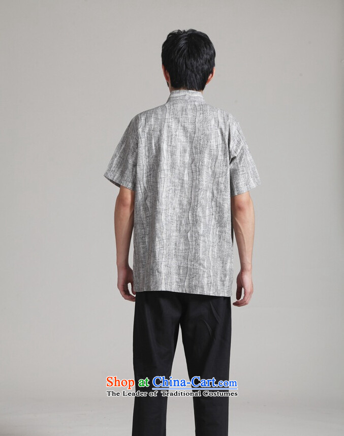 Shanghai, optimization options in Tang Dynasty older men and summer collar short-sleeved Tang dynasty men short-sleeved larger men 2340 - 2 gray XXXL recommendations 180-195 catty picture, prices, brand platters! The elections are supplied in the national character of distribution, so action, buy now enjoy more preferential! As soon as possible.