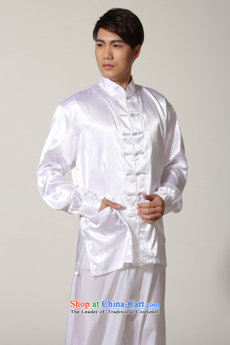 Shanghai, optimization options in Tang Dynasty older men and summer collar silk men long-sleeved kit for larger men's kung fu kit -D GOLD XL recommendations seriously pictures, price weighs 160-170, brand platters! The elections are supplied in the national character of distribution, so action, buy now enjoy more preferential! As soon as possible.