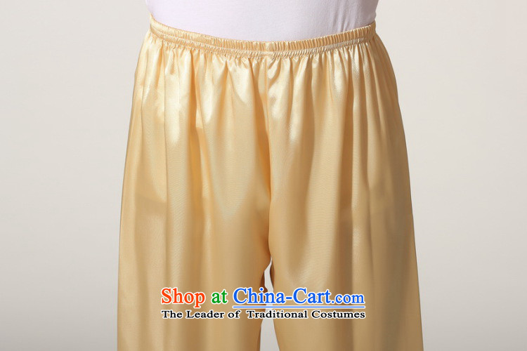 Shanghai, optimization options in Tang Dynasty older men and summer collar silk men long-sleeved kit for larger men's kung fu kit -D GOLD XL recommendations seriously pictures, price weighs 160-170, brand platters! The elections are supplied in the national character of distribution, so action, buy now enjoy more preferential! As soon as possible.