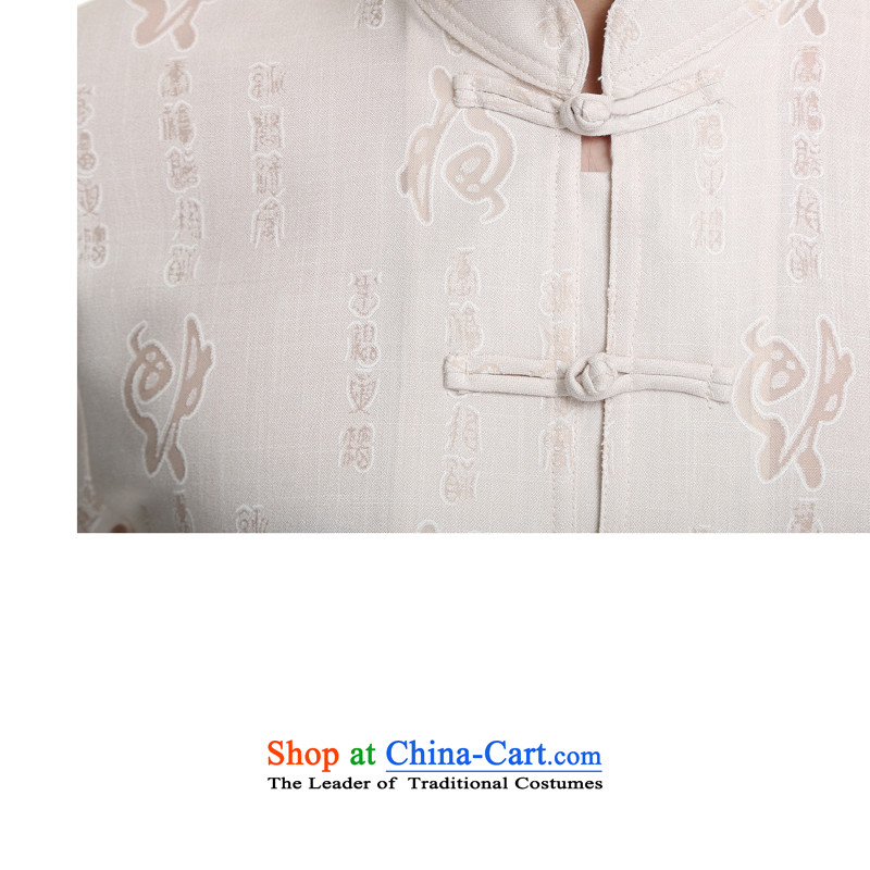 The elderly in the Tang dynasty short-sleeve packaged men summer of Chinese national costumes grandpa load tapes 185/2XL white picture, prices, brand platters! The elections are supplied in the national character of distribution, so action, buy now enjoy more preferential! As soon as possible.