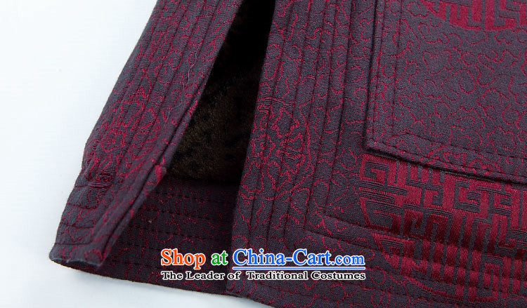 Kanaguri mouse autumn and winter new and old age are thick cotton Tang dynasty and grandfather replacing Tang Dynasty Package long-sleeved red kit   XXL picture, prices, brand platters! The elections are supplied in the national character of distribution, so action, buy now enjoy more preferential! As soon as possible.