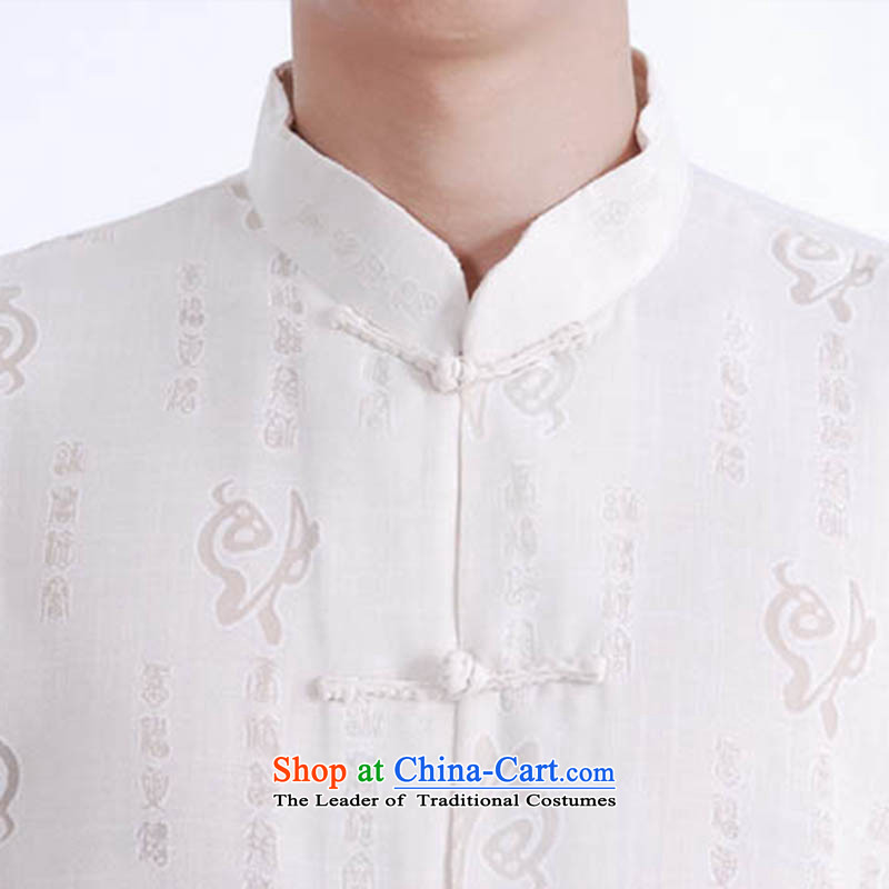 Ko Yo Overgrown Tomb spring and summer 2015 Gigi Lai new collar dragonfly detained for larger leisure Tang dynasty men stamp well field T-shirt white XXXL, Ko Yo Overgrown Tomb Gigi Lai , , , shopping on the Internet