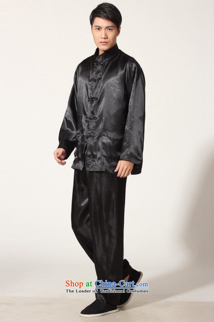 C.o.d. freezing it offer new men with solid color damask Tang Chi-Tang Dynasty Chinese Kung Fu Netherlands kit two male 0 black XL Photo, prices, brand platters! The elections are supplied in the national character of distribution, so action, buy now enjoy more preferential! As soon as possible.