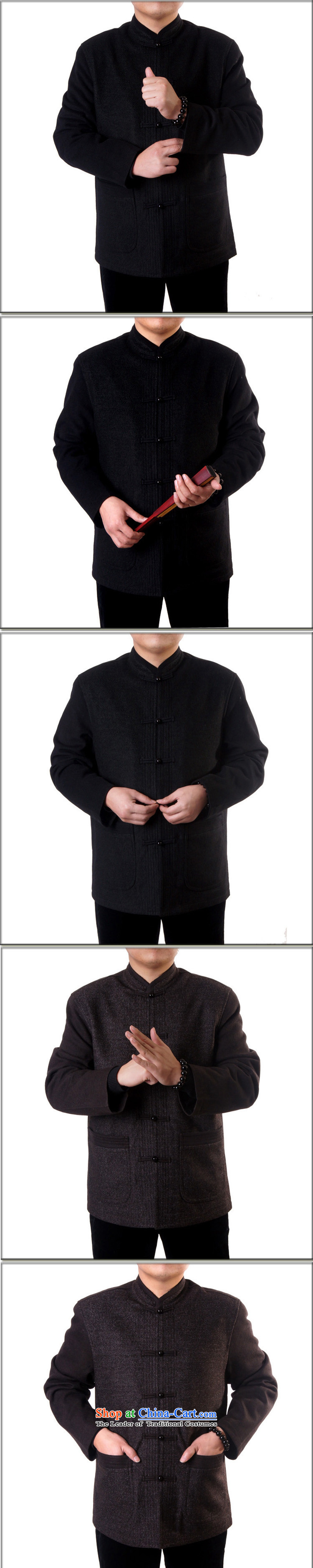 Mr Rafael Hui, Mr Henry Tang Ying-New Men Tang dynasty during the Spring and Autumn Blessings and leisure Mock-neck birthday Tang Dynasty Chinese Two-color patterns, 3018) birthday gift for the black and gray 180 pictures, prices, brand platters! The elections are supplied in the national character of distribution, so action, buy now enjoy more preferential! As soon as possible.