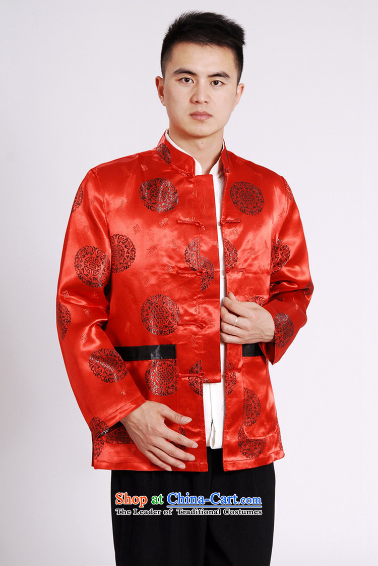 In accordance with love in the spring and fall in new stylish older father replacing Mock-neck stamp Tang jackets LGD/M0035# RED L picture, prices, brand platters! The elections are supplied in the national character of distribution, so action, buy now enjoy more preferential! As soon as possible.