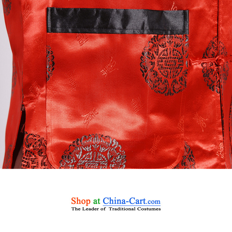 In accordance with love in the spring and fall in new stylish older father replacing Mock-neck stamp Tang jackets LGD/M0035# RED , L, in accordance with the Love l , , , shopping on the Internet