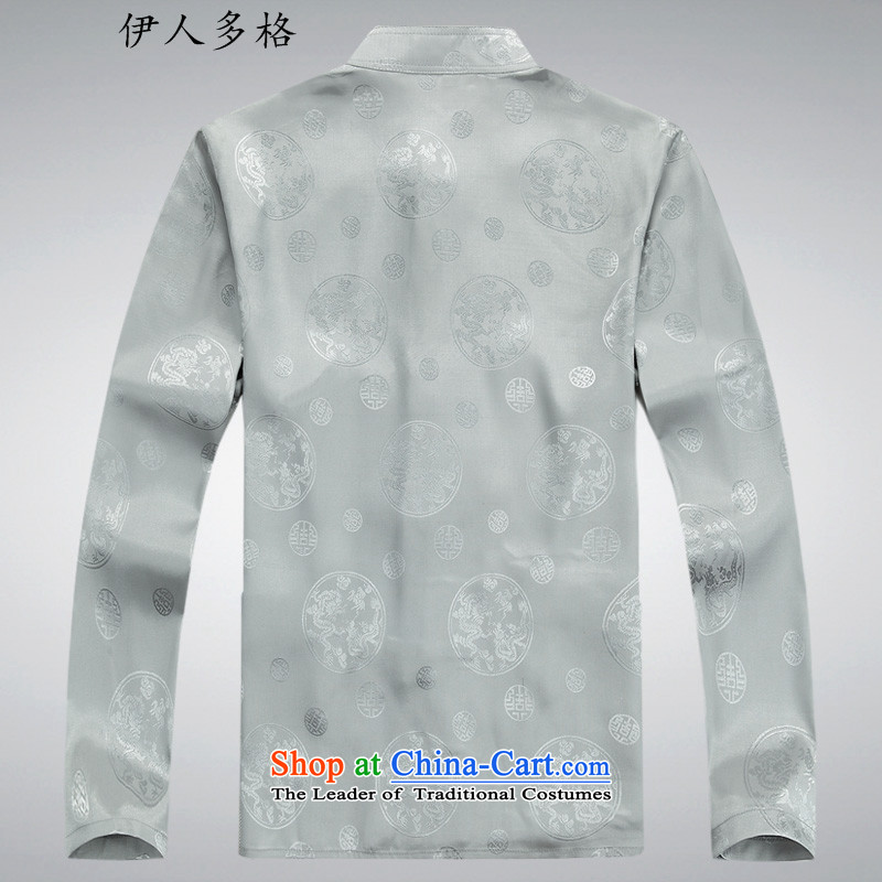 The Mai-Mai more men Tang Dynasty Package light summer, short-sleeved kit ethnic tray clip short-sleeved kit in the father of older Tang Dynasty Package and beige XXXXL, Mai-mai multiple cells (YIRENDUOGE) , , , shopping on the Internet