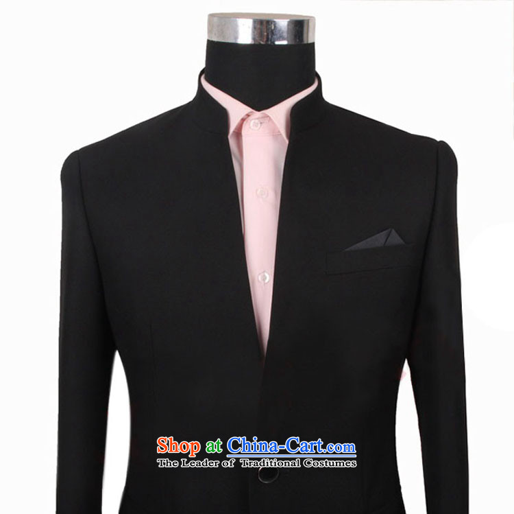 The new style of the popular men suits Chinese tunic 1 clip black collar suit not cockle a deduction of the forklift truck 170/88A. dark picture, prices, brand platters! The elections are supplied in the national character of distribution, so action, buy now enjoy more preferential! As soon as possible.