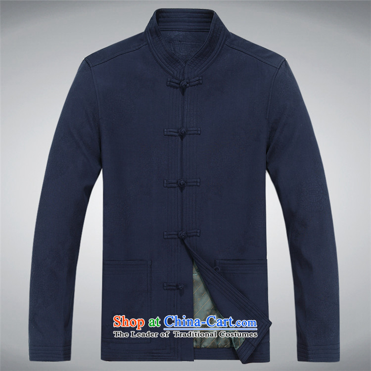 Kanaguri mouse in Tang Dynasty elderly men men jacket coat Chinese disc loading large code clip fall short of dark blue jacket 185 pictures, prices, brand platters! The elections are supplied in the national character of distribution, so action, buy now enjoy more preferential! As soon as possible.