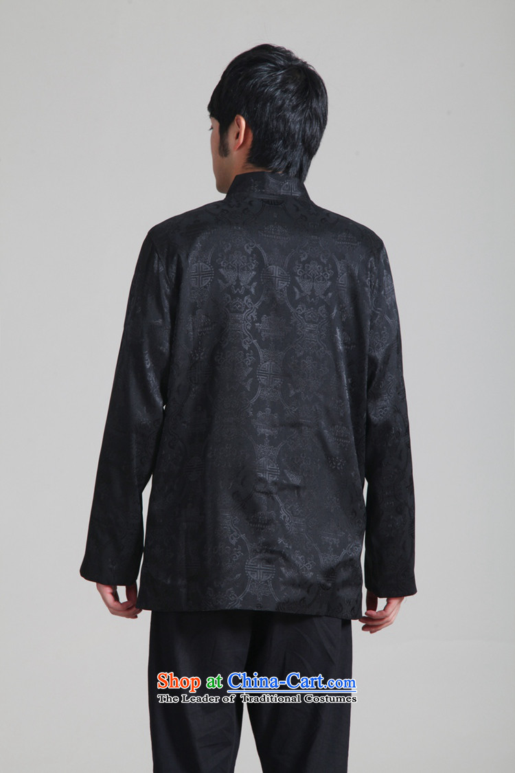 To Green, Stylish new products in the spring of elderly father loaded collar Beas Jacquard Tang jackets - 3 M picture, prices, brand platters! The elections are supplied in the national character of distribution, so action, buy now enjoy more preferential! As soon as possible.
