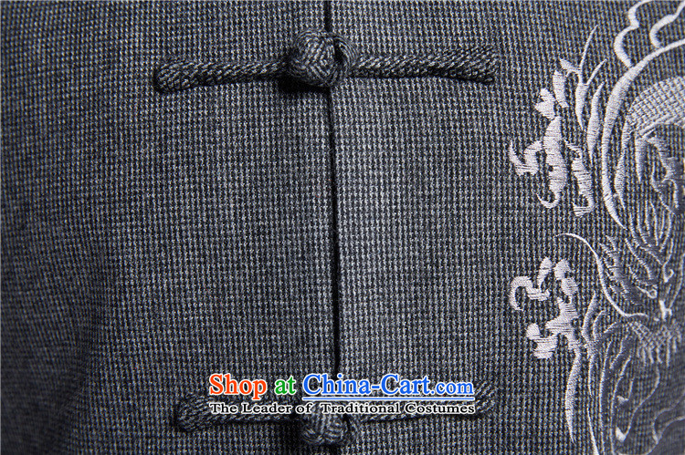 Q Shinsaibashi represented a health (men of autumn and winter new products even shoulder XL Chinese gross? sleeved shirt WXZ1551 embroidery Turn Light Gray L 165/88 unlined garment picture, prices, brand platters! The elections are supplied in the national character of distribution, so action, buy now enjoy more preferential! As soon as possible.