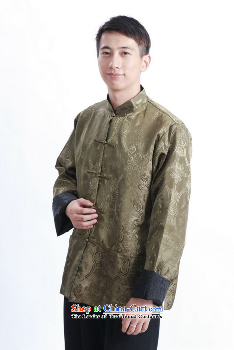 To Green, Stylish new products in the spring of elderly father loaded collar reversible single row detained Tang jackets picture color L photo, prices, brand platters! The elections are supplied in the national character of distribution, so action, buy now enjoy more preferential! As soon as possible.