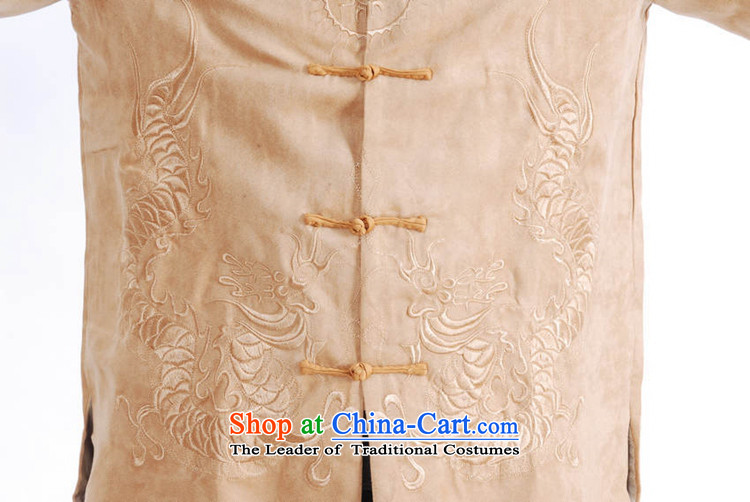 To Green, Stylish new products in the spring of elderly father loaded collar double dragon embroidery single row detained Tang jackets picture color M brand, prices, picture platters! The elections are supplied in the national character of distribution, so action, buy now enjoy more preferential! As soon as possible.
