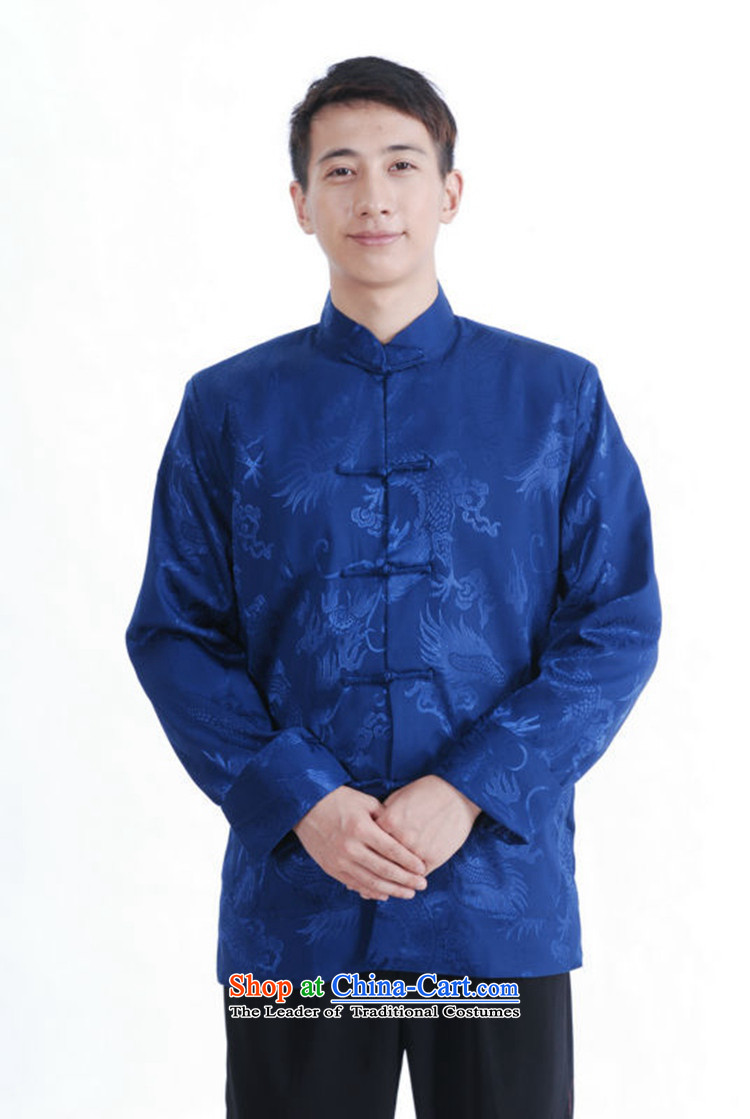 Can Green, older men, autumn and winter trendy new products with father Mock-neck Jacquard Tang Dynasty Chinese tunic picture color M brand, prices, picture platters! The elections are supplied in the national character of distribution, so action, buy now enjoy more preferential! As soon as possible.