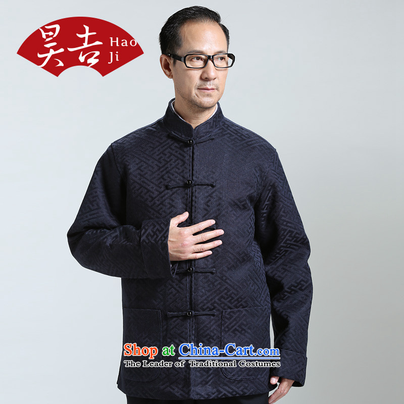 Ho Chi 2014 Autumn In New older men l tray clip Tang jackets of older persons T-shirt cardigan black 4XL, Ho ji.... shopping on the Internet