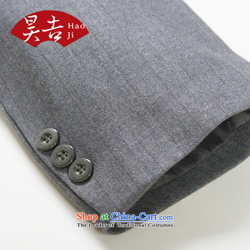 The Annual Autumn in old age, men's Chinese tunic kit older persons serving a father jacket pants Zhong Shan Tang dynasty 72(170), Light Gray Ho Chi , , , shopping on the Internet