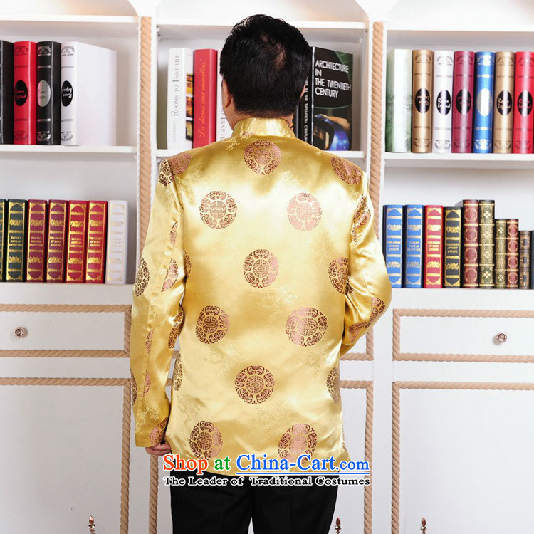 To Green, Stylish new products in the autumn of older collar of his father with his breast Tang jackets made will serve 4 Gold 2XL Photo, prices, brand platters! The elections are supplied in the national character of distribution, so action, buy now enjoy more preferential! As soon as possible.