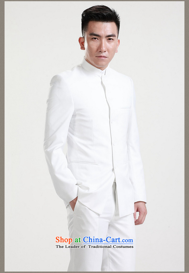 9 2015 New Clifford Chance suits men suit male suite Sau San collar suit suits China wind Chinese Young Men's Mock-Neck Chinese tunic Tang dynasty the bridegroom gift Black XL Photo, prices, brand platters! The elections are supplied in the national character of distribution, so action, buy now enjoy more preferential! As soon as possible.