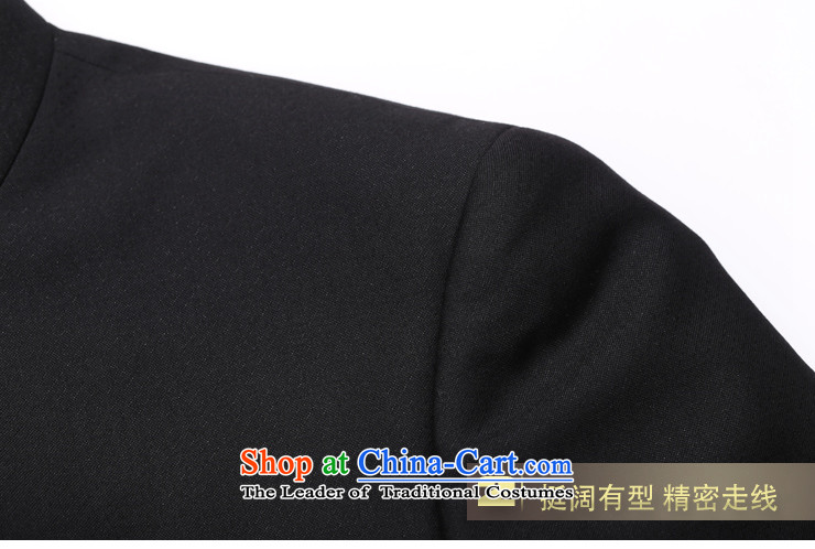 On the ANGELOYANG Solomon his men Chinese tunic suits China wind Sau San suit leisure suit wedding dress black L/175a picture, prices, brand platters! The elections are supplied in the national character of distribution, so action, buy now enjoy more preferential! As soon as possible.