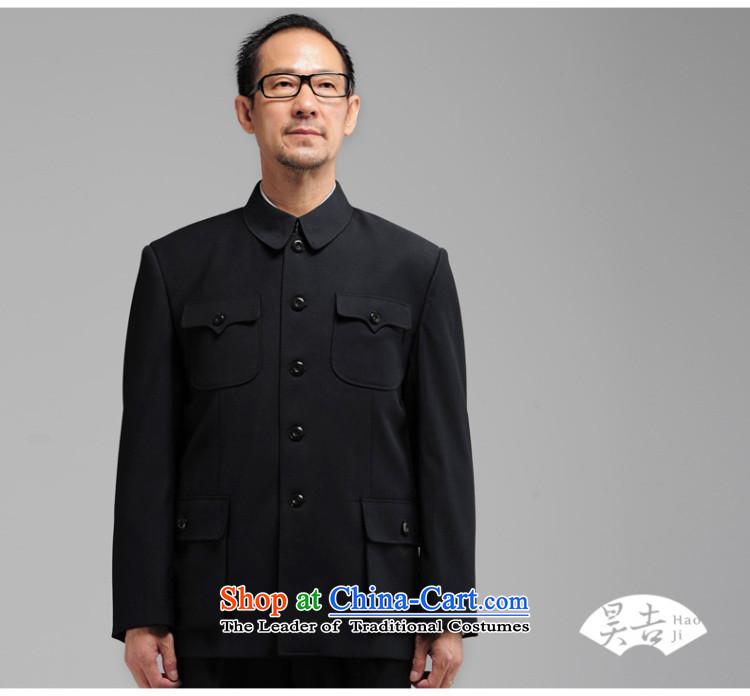 Ho Chi autumn and winter new elderly men black Chinese tunic kit older persons serving his father Father Load Zhong Shan Tang-pack Black聽76(180) picture, prices, brand platters! The elections are supplied in the national character of distribution, so action, buy now enjoy more preferential! As soon as possible.