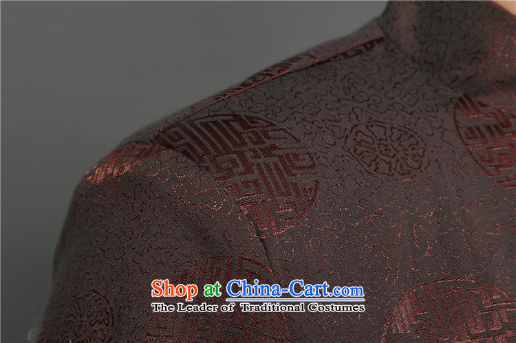 Kanaguri Mouse Tang jacket autumn Men/in replacing older/Person Tang dynasty and long-sleeved shirt men during the spring and autumn men Tang wine red 170 pictures, prices, brand platters! The elections are supplied in the national character of distribution, so action, buy now enjoy more preferential! As soon as possible.