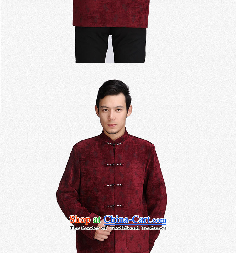Tang Dynasty new JIEYA-WOLF2015 Long-sleeve men Tang jackets jacket male Tang dynasty autumn and winter thin cotton black 165/S picture, prices, brand platters! The elections are supplied in the national character of distribution, so action, buy now enjoy more preferential! As soon as possible.