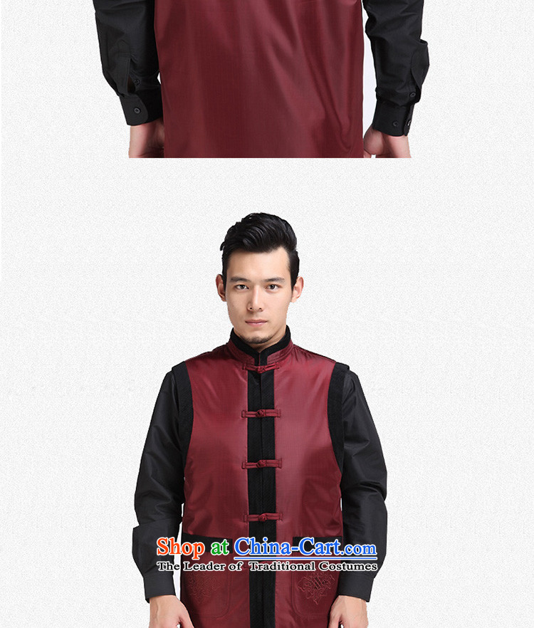 - Wolf JIEYA-WOLF, New Tang dynasty men's vest jacket, autumn and winter thin cotton men of black 175/L picture, prices, brand platters! The elections are supplied in the national character of distribution, so action, buy now enjoy more preferential! As soon as possible.