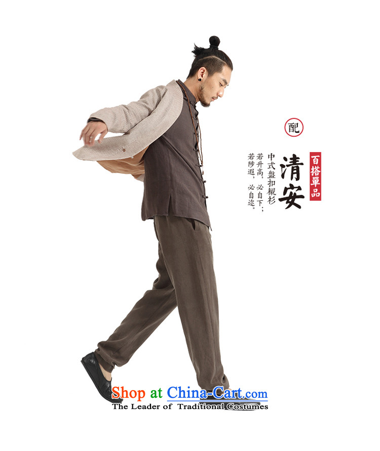 To Tree China wind men ball-Service Pack for long-sleeved men Tang Gown Han-Cardigan improved jacket Chinese Disc detained tea/aloeswood small /S picture, prices, brand platters! The elections are supplied in the national character of distribution, so action, buy now enjoy more preferential! As soon as possible.