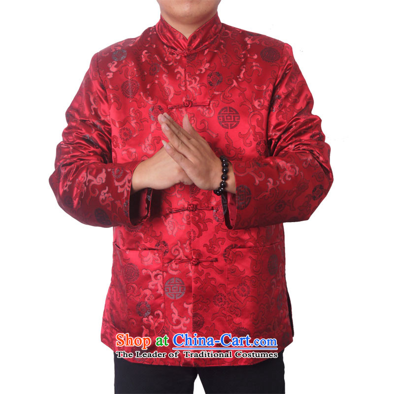 The Spring and Autumn Period and the new older women and men in Tang Dynasty taxi couples with collar Chinese Birthday golden marriage Tang blouses long-sleeved sweater 1365 deep red men 180, Mr Rafael Hui Ying (sureyou) , , , shopping on the Internet