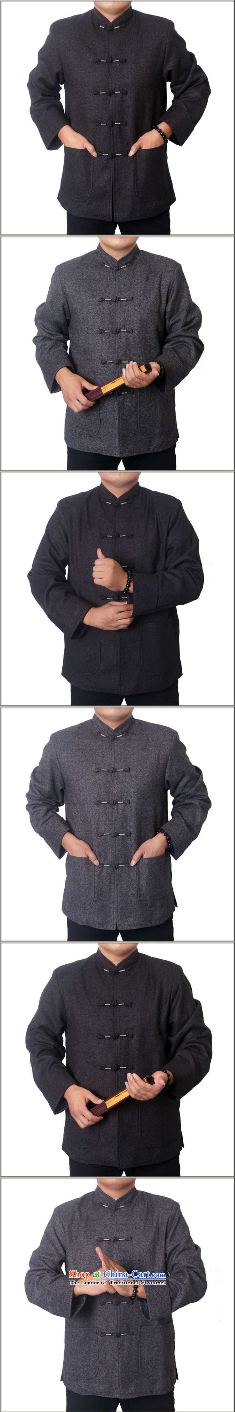 Mr Rafael Hui, the British men 15 new upscale male Tang Dynasty Chinese Nation collar Tang dynasty older jacket father gift 9821 Light Gray Photo 180, prices, brand platters! The elections are supplied in the national character of distribution, so action, buy now enjoy more preferential! As soon as possible.