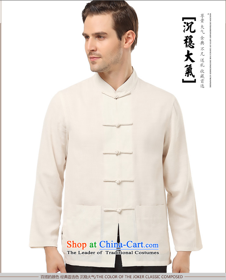 The licensee of the spring and summer Tang dynasty China wind-buttoned, shirts of ethnic men casual Cardigan Taegeuk shirt jogs pack mail White M picture, prices, brand platters! The elections are supplied in the national character of distribution, so action, buy now enjoy more preferential! As soon as possible.