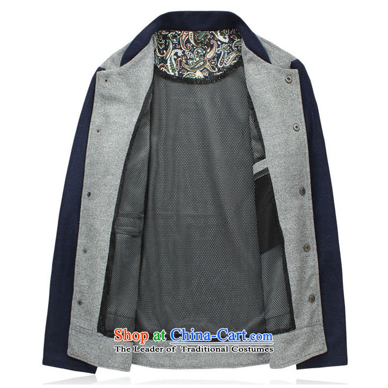 8vpro breesonly forest (Spring) Male Male Korean Sweater Sau San Cardigan collar spell checker to increase color jacket male JK01 gray color navy 5XL, spell silk vpro forest (breesonly) , , , shopping on the Internet