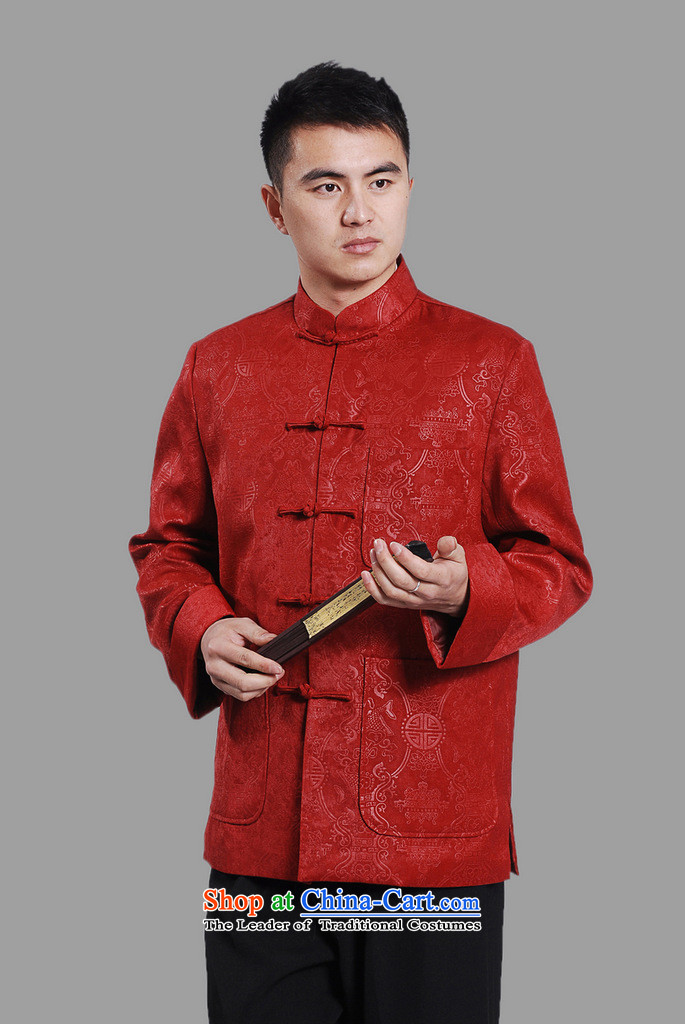 Floral autumn and winter new men in Tang Dynasty Chinese tunic load dad older collar plus thin cotton ironing spend long-sleeved sweater -A DARK BLUE XXL picture, prices, brand platters! The elections are supplied in the national character of distribution, so action, buy now enjoy more preferential! As soon as possible.