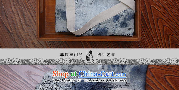 The qin designer original paintings in the Stamp China wind men casual Han-11299 giant dark blue S fine picture, prices, brand platters! The elections are supplied in the national character of distribution, so action, buy now enjoy more preferential! As soon as possible.