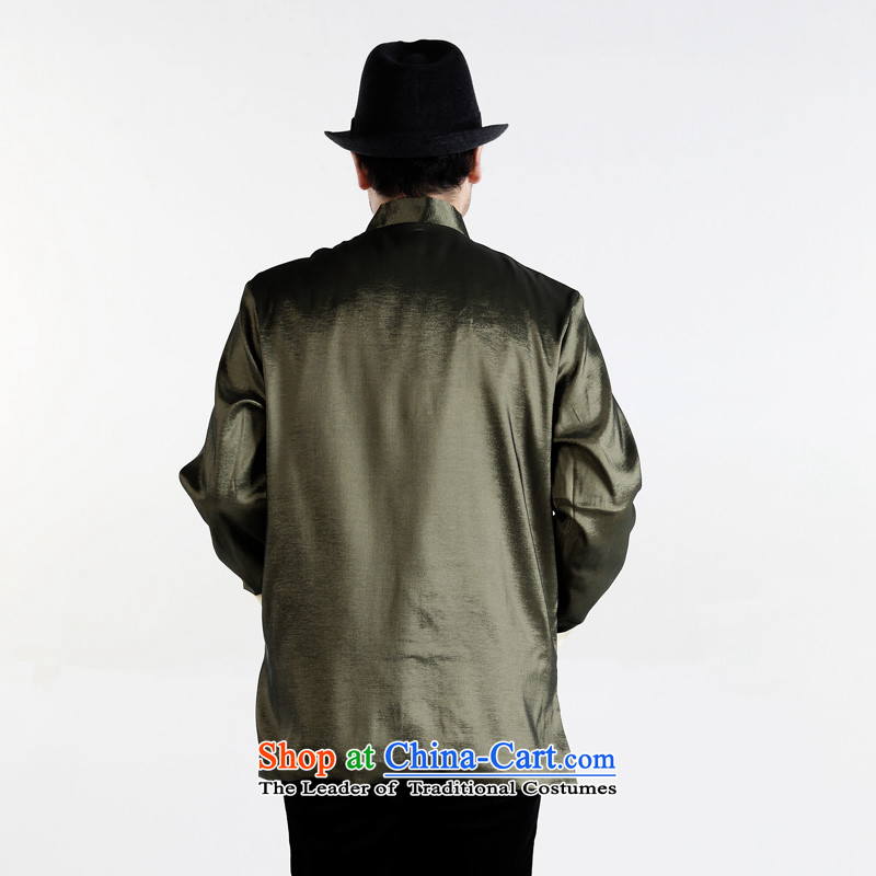 A father who loaded gakka autumn and winter, older men Tang dynasty long-sleeved National Chi casual clothing damask on Tsing 175/92(L), click g (GAKKA) , , , shopping on the Internet