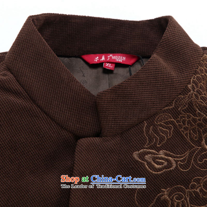 Wooden spring of 2015 really New Men's Jackets 21901 09 light coffee wooden really a , , , XL, online shopping