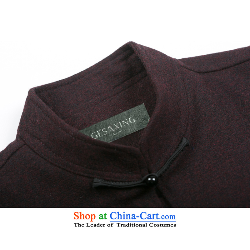 Bosnia and the elderly in the line wool thre blended male autumn and winter jackets Tang men gradient Tang Blouses Chinese collar leisure jacket F0735 gross? BOURDEAUX XXL/185, thre line (gesaxing and Tobago) , , , shopping on the Internet
