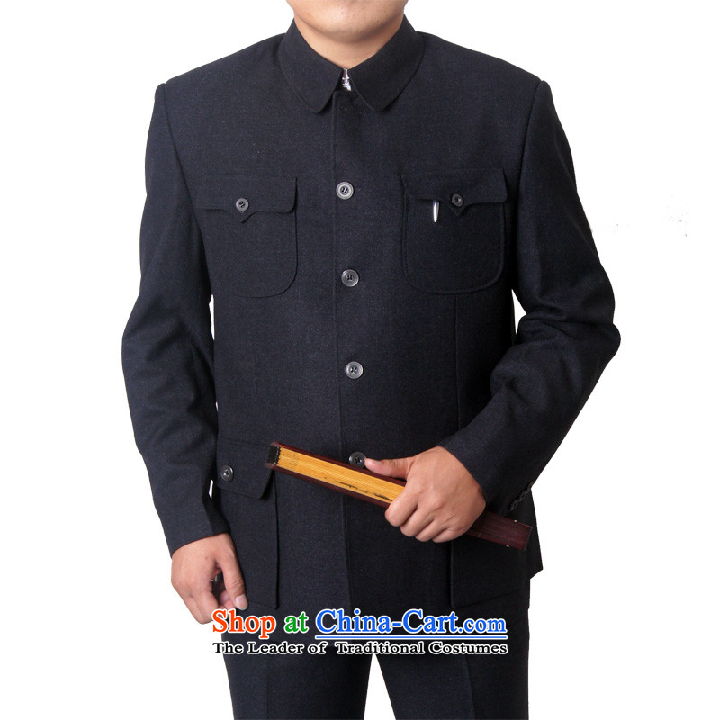 Mr Hui's autumn the British New Men's Mock-Neck suit coats Chinese tunic suit men of Sau San men in Shanxi services 09 170, the British Sze of gray (sureyou) , , , shopping on the Internet