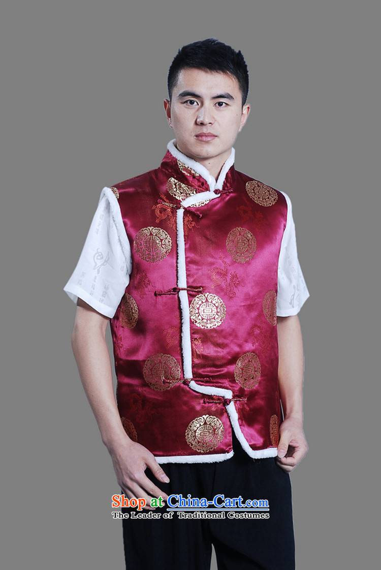 Can Green, older men fall and winter trendy new products collar embroidered with Father Tang dynasty cotton vest -C L picture, prices, brand platters! The elections are supplied in the national character of distribution, so action, buy now enjoy more preferential! As soon as possible.