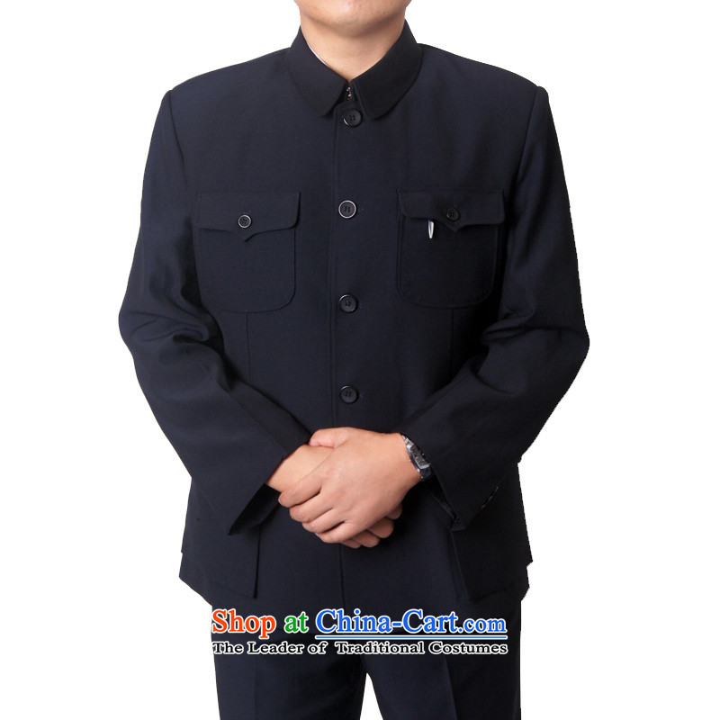 2015 Autumn and winter new products in the leisure of older men Chinese tunic suit for both business and leisure services to serve Zhongshan older persons package 10, dark blue 170, Mr Rafael Hui Ying (sureyou) , , , shopping on the Internet